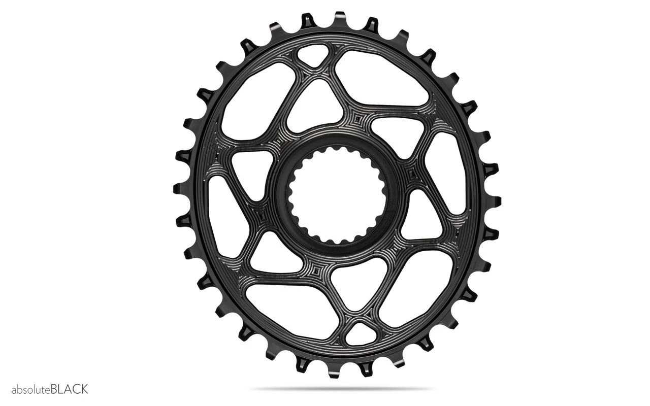 Absolute Black Oval Shimano XTR M9100/9120/XT M8100/SLX M7100 32 Zähne Black Kettenblatt