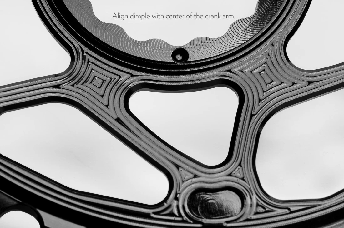 Absolute Black Race Face Oval Boost Cinch 32 Zähne Black Kettenblatt – Bild 3