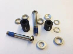 Avid XX CPS Disc Adapter Titanium Post/Post H. Rad 160mm