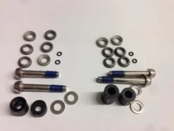 Avid Disc Adapter Post/Post V.Rad 180mm, H.Rad 160mm, Road Bike V./H. Rad 160mm