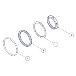 DT Swiss Dichtungskit Zu X 313 Carbon Dämpfer