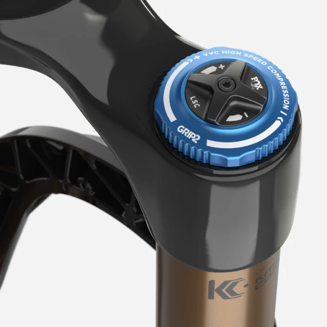 Fox 36 2023 Float Factory Grip2 160mm/44mm 27.5"/15x110mm Shyni Black Federgabel – Bild 3