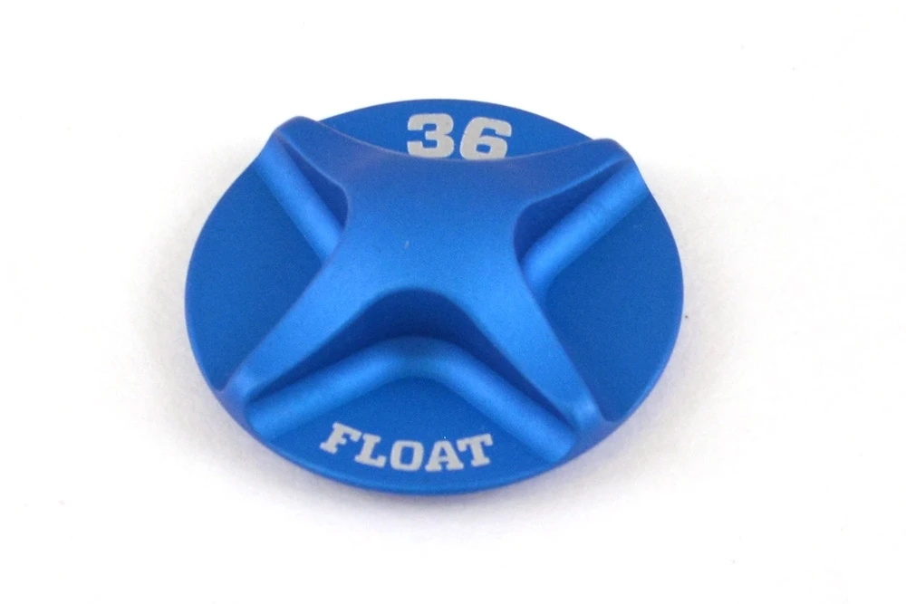Fox Float 36 Air Topcap Blue