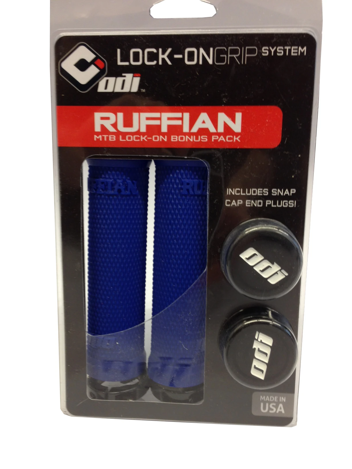 ODI Ruffian Lock-On Grips Bright Blue Lenkergriffe – Bild 2