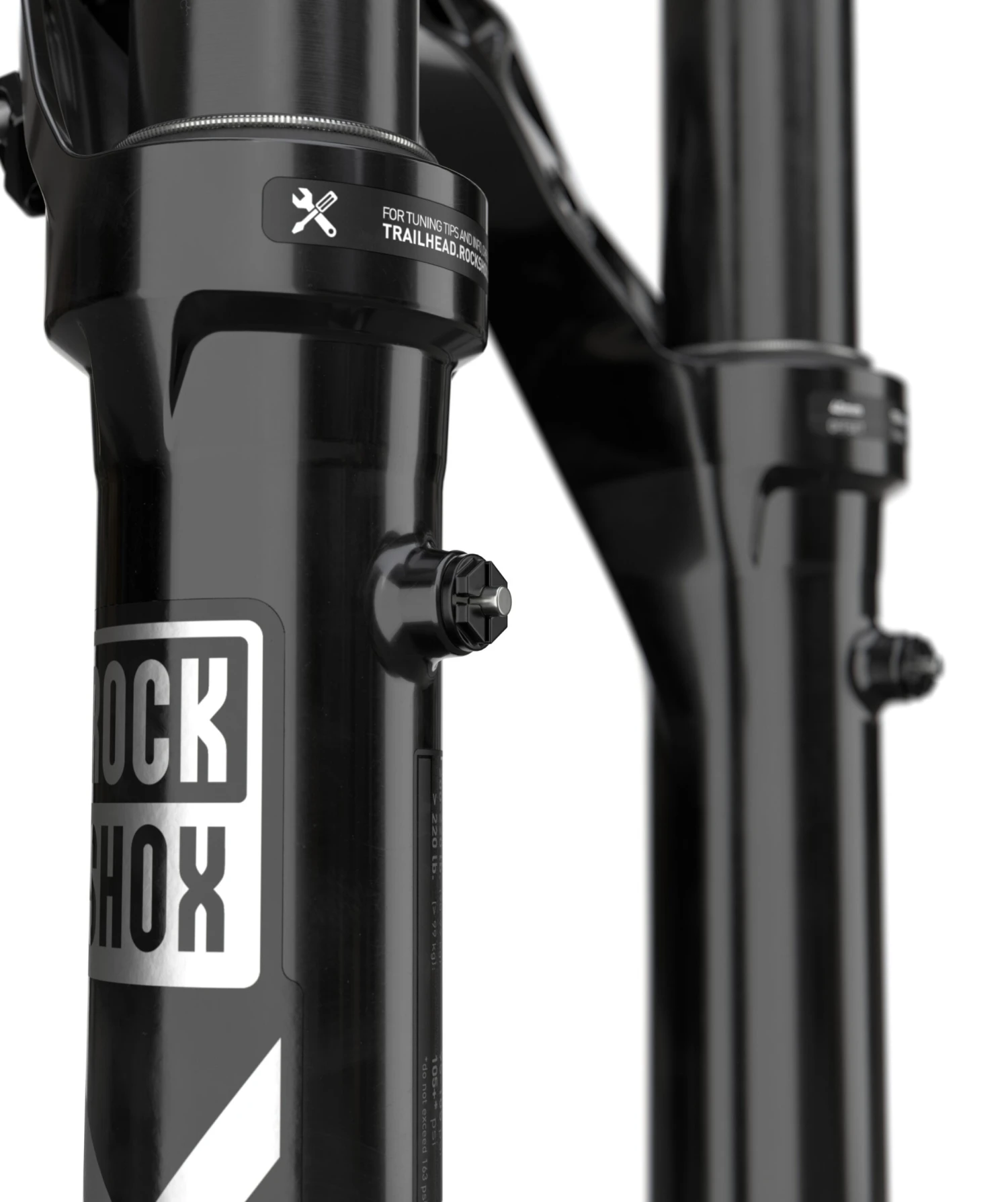 Rock Shox Lyrik Ultimate Charger 3 RC2 Debon Air+ 150mm 27.5"/44mm Off-Set/15x110mm Gloss Black – Bild 3