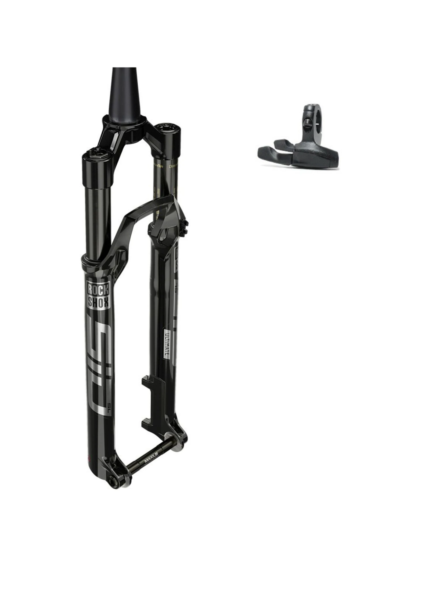 Rock Shox SID SL Ultimate Race Day DebonAir OneLoc 100mm 29"/15x110mm 44mm Off-Set Gloss Black