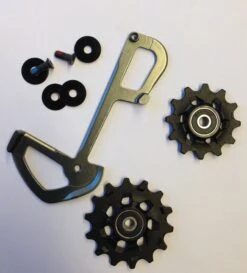 Sram X01 Eagle Black 1x12 Schaltwerkrädchen/Inneres Leitblech-Set