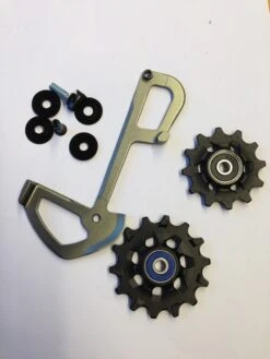 Sram XX1 Eagle Black Schaltwerkrädchen/Inneres Leitblech-Set