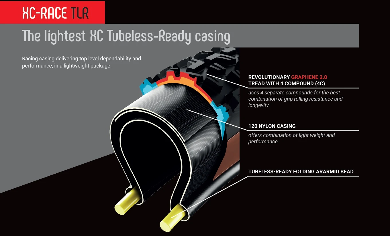 Vittoria Barzo TNT, 4C, Graphene 2.0, 120 TPI, Black/anthracite 27.5x2.6 Reifen – Bild 3
